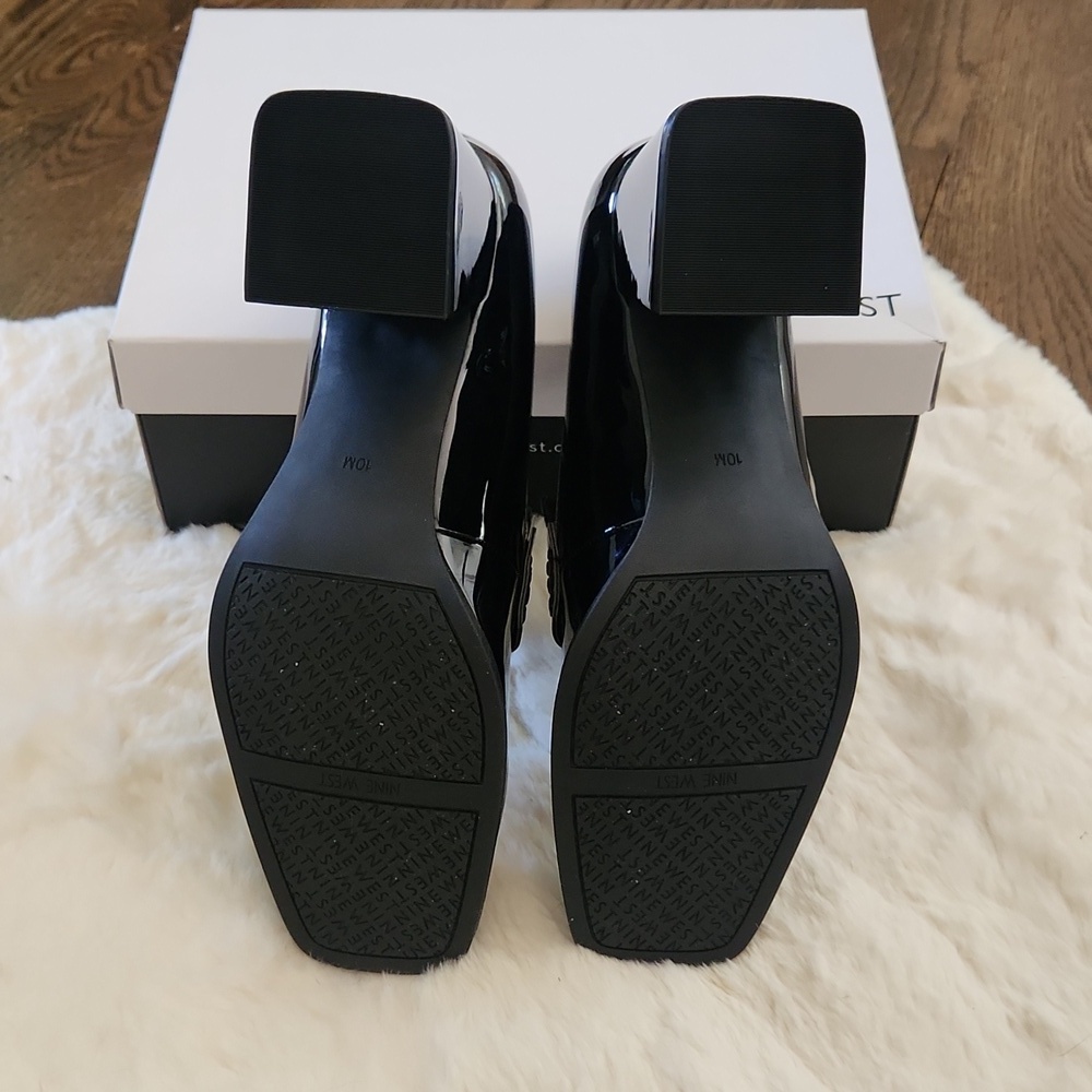 NWT Nine West "Zest" Heeled Loafers - Picture 6 of 6